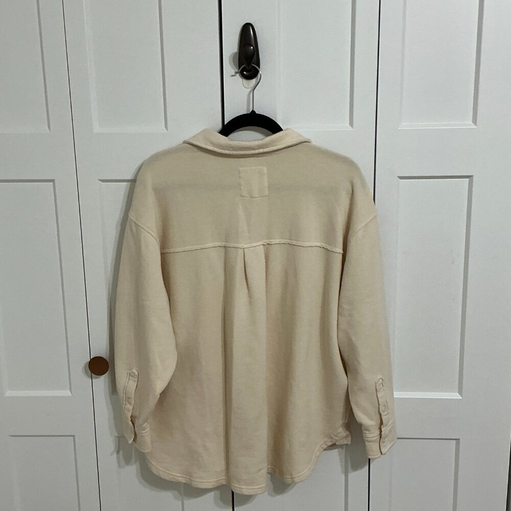 Aerie Lumberjane Shirt · Small ·  Cream ·  Relaxed Fit · Lumber Jane - Picture 2 of 4